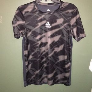 Boys adidas polyester t-shirt
